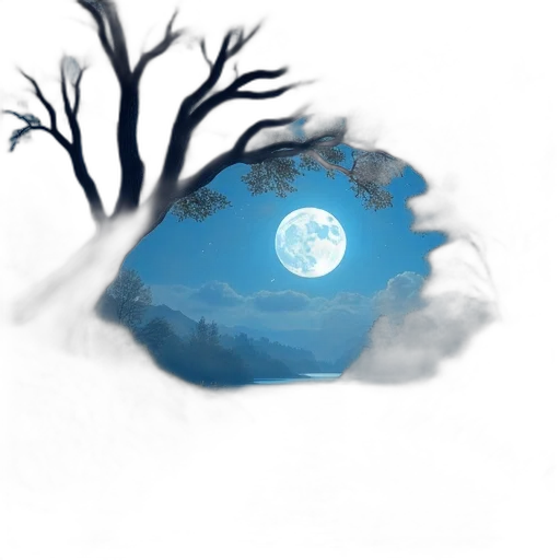 mask, tree, creature, face transparent PNG cut-out