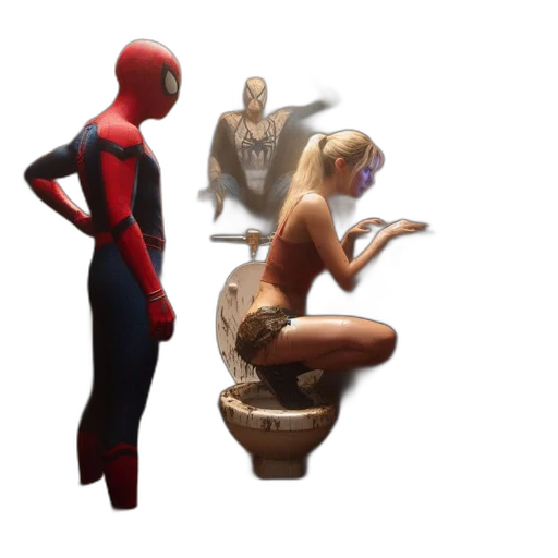 concept art, 3d render, comic book art, pixel art transparent PNG cut-out