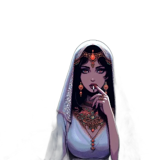 dress, jewelry, crown, mask transparent PNG cut-out