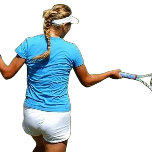 staff, photorealistic, female, tennis transparent PNG cut-out