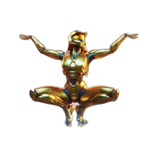 jewelry, robot, staff, creature transparent PNG cut-out