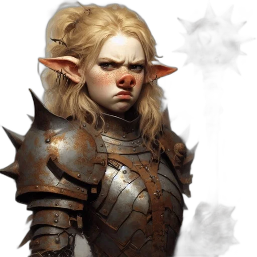 face, dragon, staff, sword transparent PNG cut-out