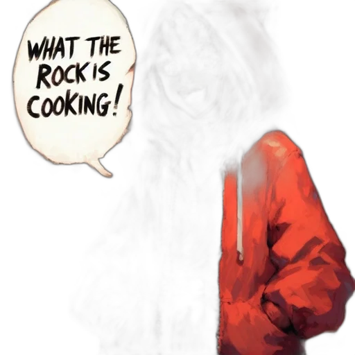jacket, food, face, comic book art transparent PNG cut-out