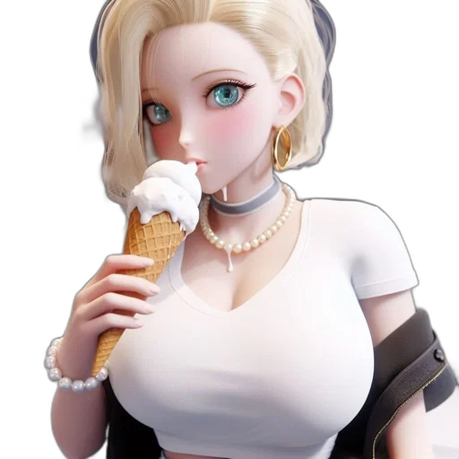 food, staff, 3d render, concept art transparent PNG cut-out