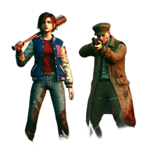 jacket, concept art, 3d render, pixel art transparent PNG cut-out