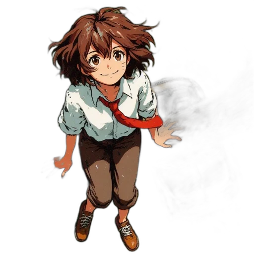 staff, jacket, weapon, creature transparent PNG cut-out