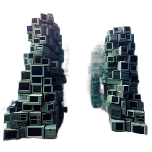 building, shoes, robot, mask transparent PNG cut-out