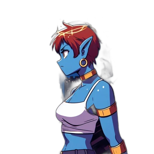robot, staff, jewelry, mask transparent PNG cut-out