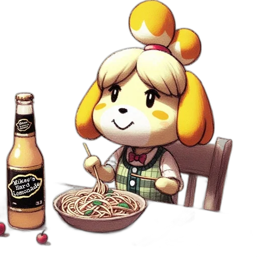 food, animal, pixel art, concept art transparent PNG cut-out