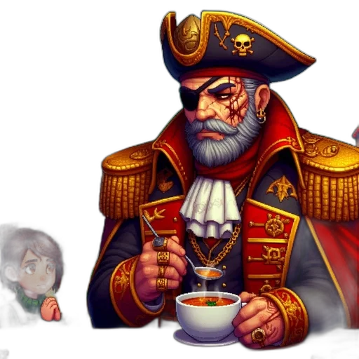 staff, crown, face, food transparent PNG cut-out