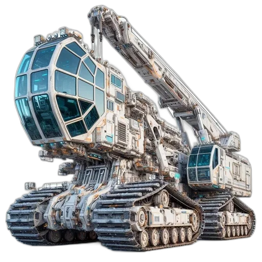 robot, weapon, building, furniture transparent PNG cut-out