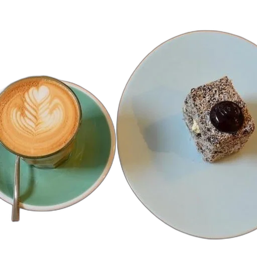 food, latte, heart-shaped, foam transparent PNG cut-out