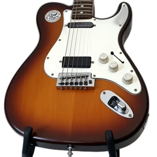 close-up, guitar, brown, body transparent PNG cut-out