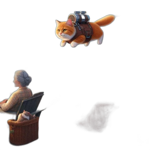 furniture, creature, animal, staff transparent PNG cut-out