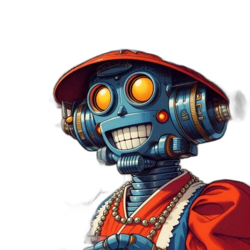 robot, face, mask, concept art transparent PNG cut-out