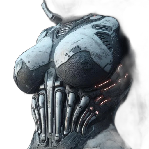robot, mask, face, dress transparent PNG cut-out