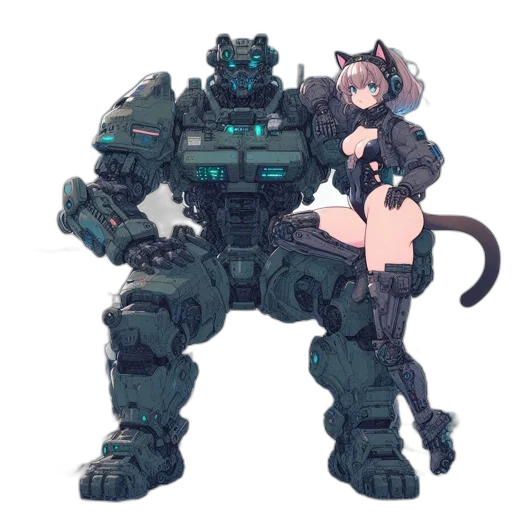 robot, weapon, animal, concept art transparent PNG cut-out