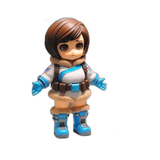 robot, 3d render, concept art, pixel art transparent PNG cut-out