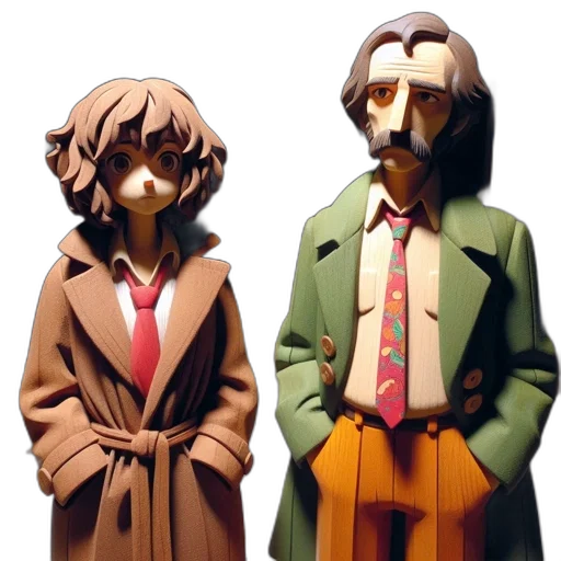 mask, jacket, concept art, 3d render transparent PNG cut-out