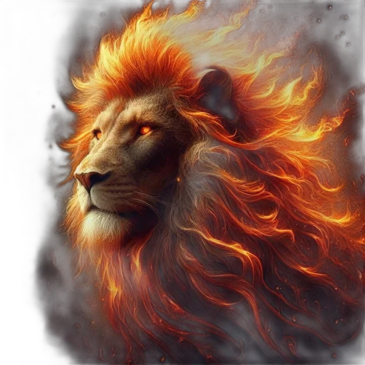 dragon, animal, crown, hair transparent PNG cut-out