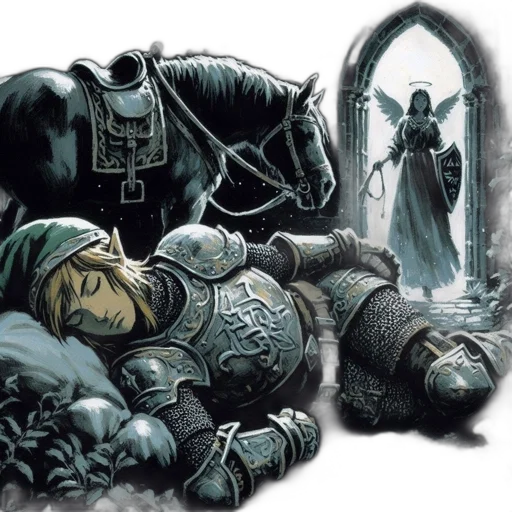 sword, comic book art, concept art, fantasy art transparent PNG cut-out