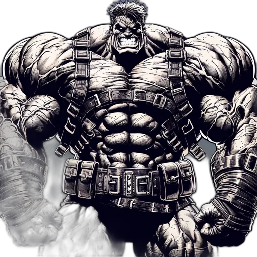 comic book art, concept art, photorealistic, fantasy art transparent PNG cut-out