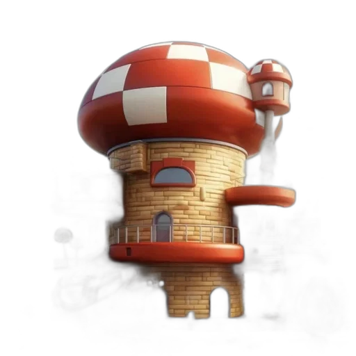 hat, building, crown, concept art transparent PNG cut-out