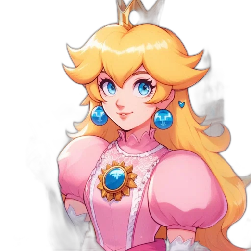crown, dress, jewelry, staff transparent PNG cut-out