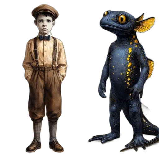 dragon, creature, animal, concept art transparent PNG cut-out