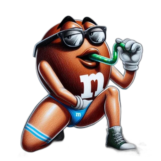 cartoon, concept art, anthropomorphic, brown transparent PNG cut-out