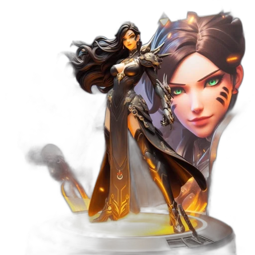 staff, fantasy art, concept art, comic book art transparent PNG cut-out