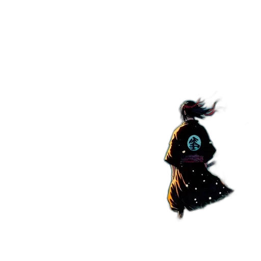 creature, mask, dragon, staff transparent PNG cut-out