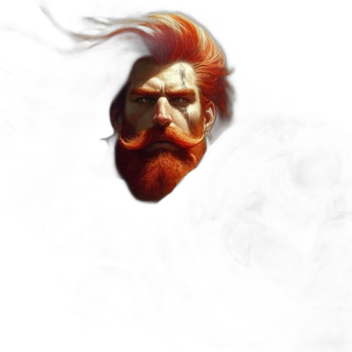 face, mask, staff, hair transparent PNG cut-out