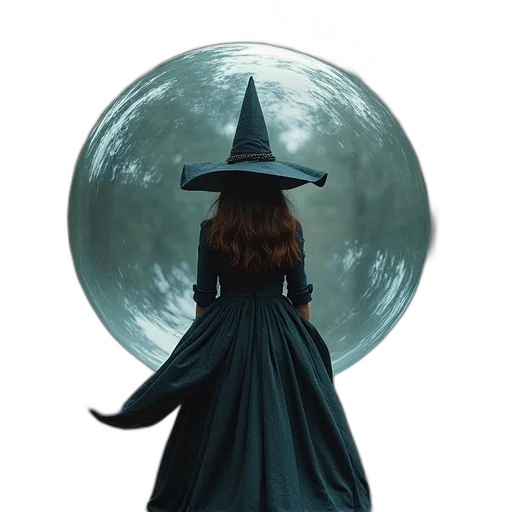 dress, hat, umbrella, mask transparent PNG cut-out