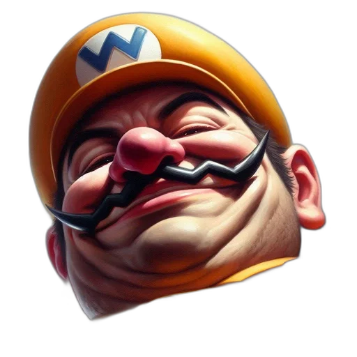 face, mask, hat, staff transparent PNG cut-out