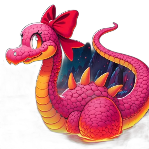 dragon, 3d render, fantasy art, concept art transparent PNG cut-out