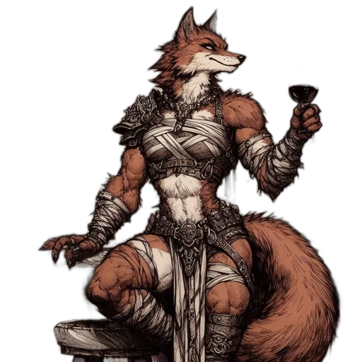 staff, animal, concept art, fantasy art transparent PNG cut-out