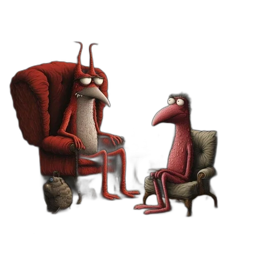furniture, animal, robot, creature transparent PNG cut-out