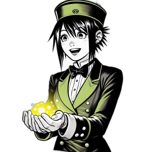 staff, hat, food, jewelry transparent PNG cut-out