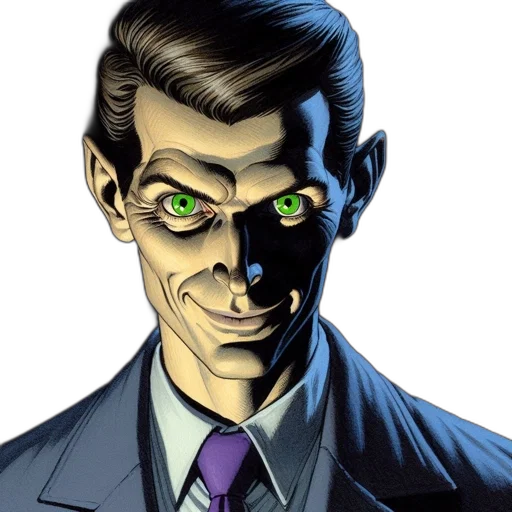 mask, face, comic book art, concept art transparent PNG cut-out