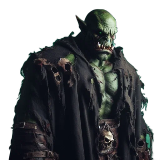 mask, staff, creature, concept art transparent PNG cut-out