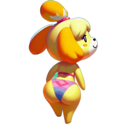 animal, creature, staff, dress transparent PNG cut-out