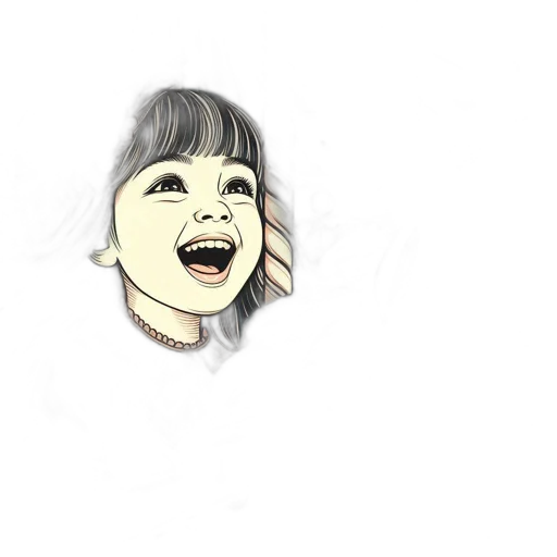 face, mask, cartoon, photorealistic transparent PNG cut-out