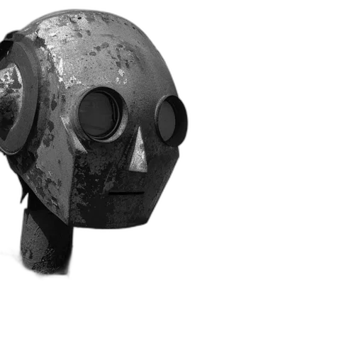 mask, robot, face, weapon transparent PNG cut-out