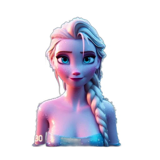 fantasy art, concept art, 3d render, cartoon transparent PNG cut-out