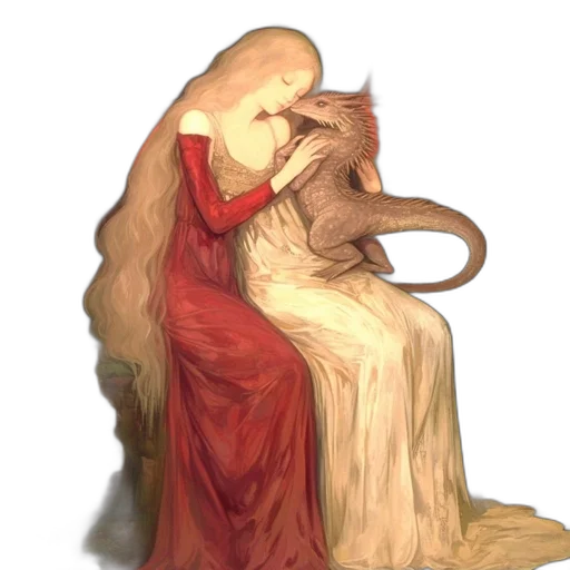 dragon, mask, dress, creature transparent PNG cut-out
