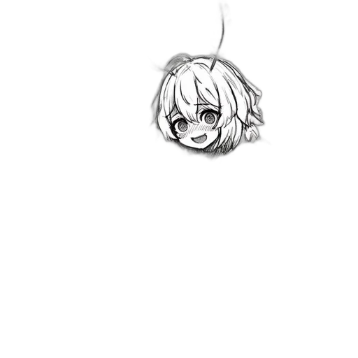 hair, creature, face, mask transparent PNG cut-out