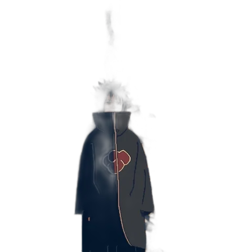 jacket, mask, dress, staff transparent PNG cut-out