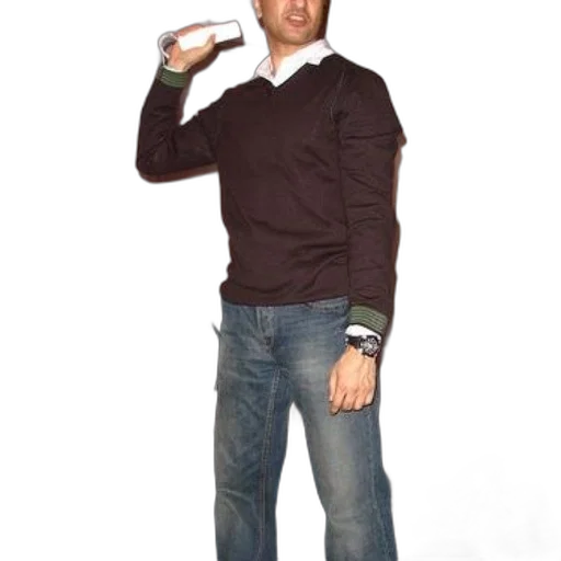 staff, jacket, weapon, shoes transparent PNG cut-out