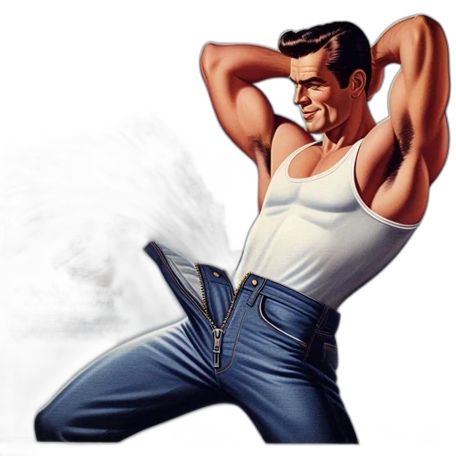 comic book art, concept art, photorealistic, cartoon transparent PNG cut-out